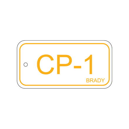 Energy tag-CP-1-75x38mm-PP/25