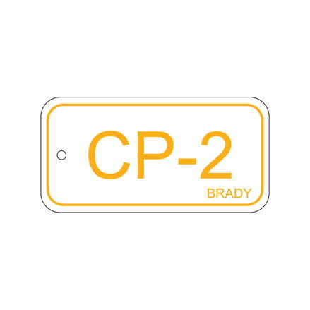 Energy tag-CP-2-75x38mm-PP/25