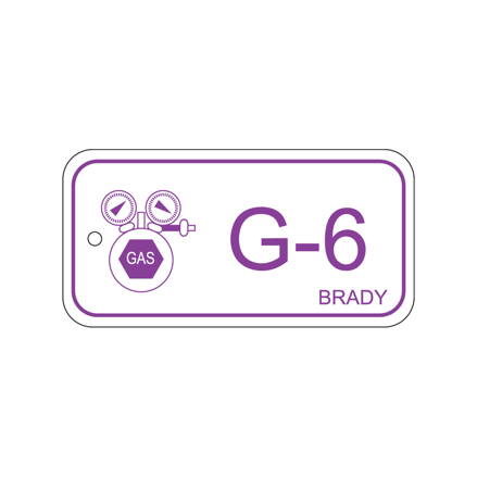 Energy tag-G-6-75x38mm-PP/25