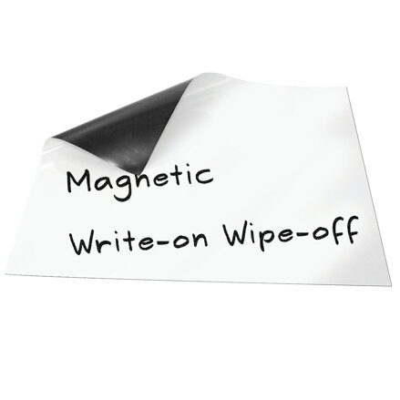 MAGNETIC WRITE ON/WIPE OFF A4 SHEET WH