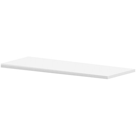 White Rigid PVC panel 100x330 mm