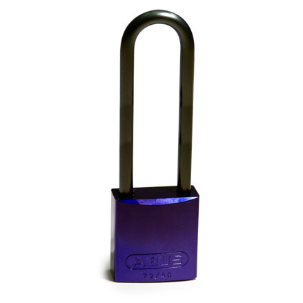 Full Alu Padlocks 75mm Sha KD Purple/6